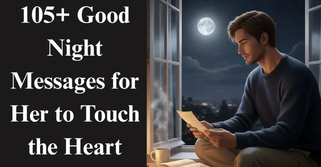105+ Good Night Messages for Her to Touch the Heart