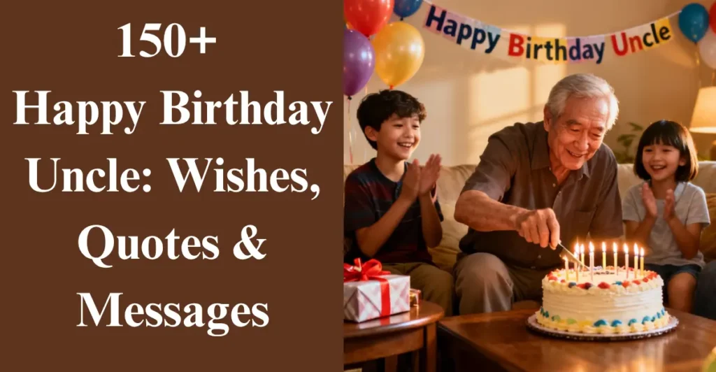 150+ Happy Birthday Uncle: Wishes, Quotes & Messages