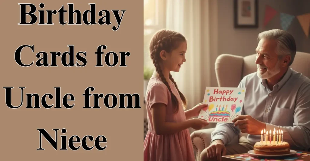 Birthday Cards for Uncle from Niece