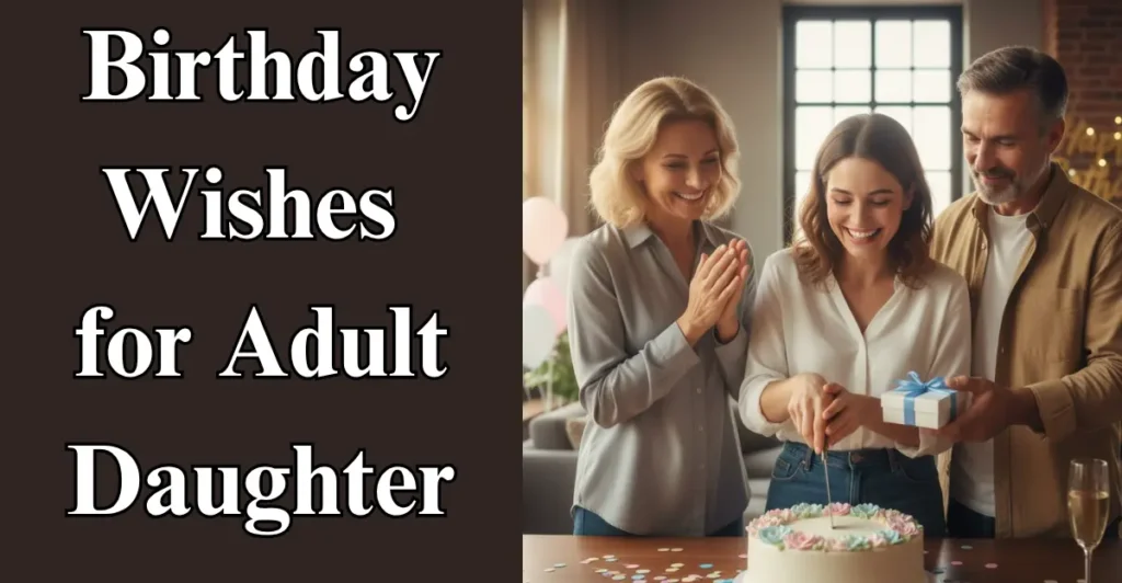 Birthday Wishes for Adult Daughter