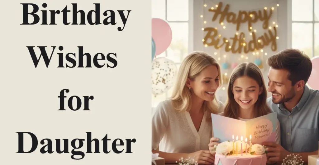 Birthday Wishes for Daughter