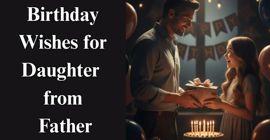 Birthday Wishes for Daughter from Father