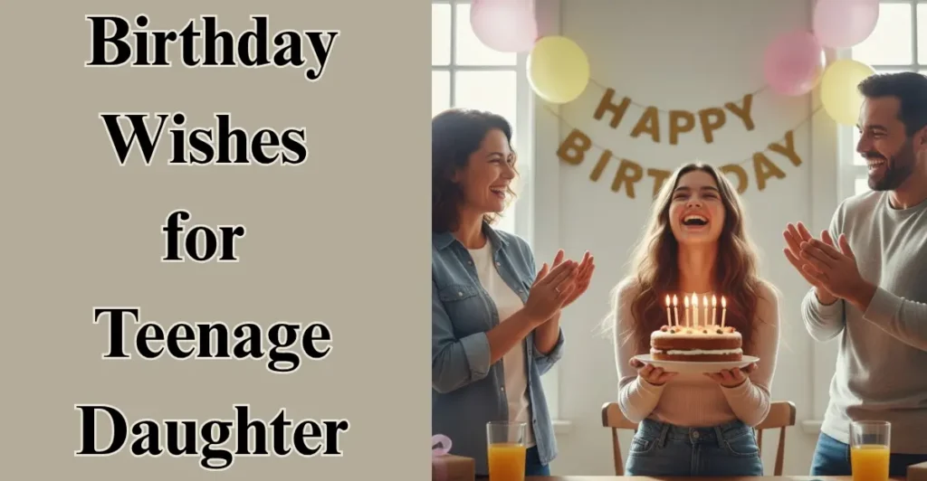 Birthday Wishes for Teenage Daughter
