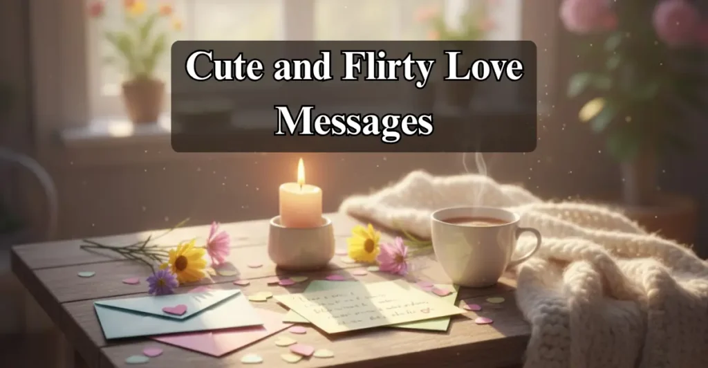 Cute and Flirty Love Messages