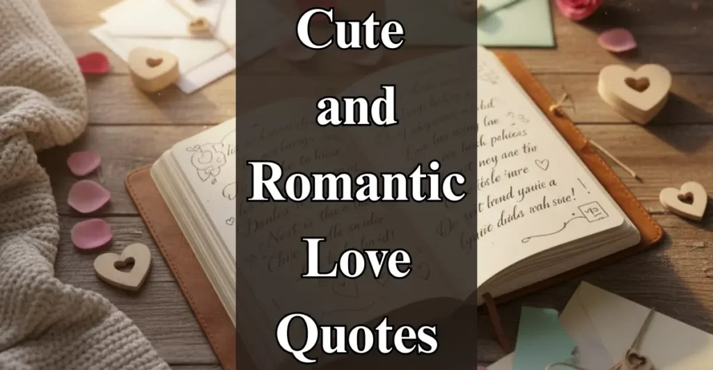 Cute and Romantic Love Quotes