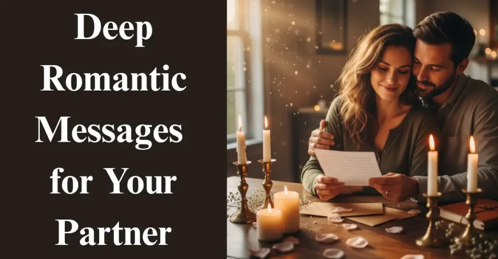 Deep Romantic Messages for Your Partner