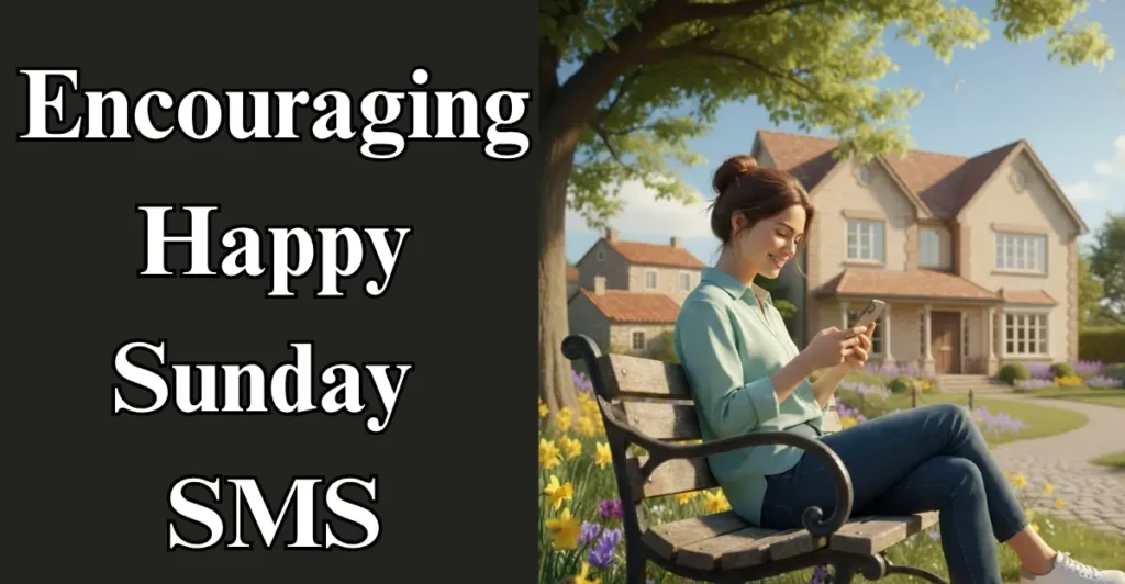 Encouraging Happy Sunday SMS