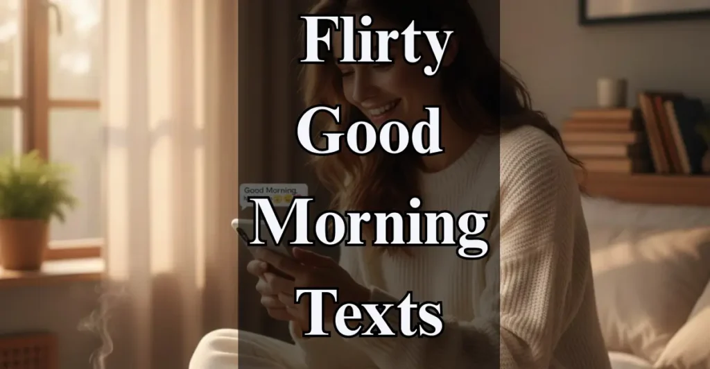  Flirty Good Morning Texts