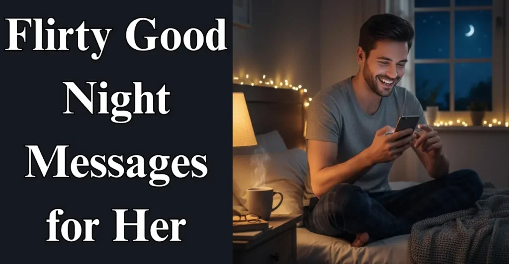 Flirty Good Night Messages for Her