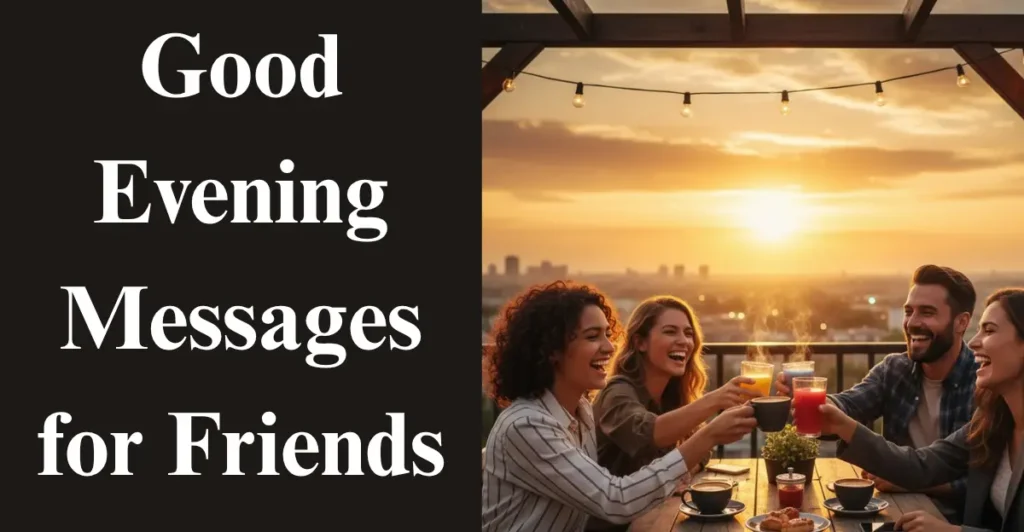 Good Evening Messages for Friends