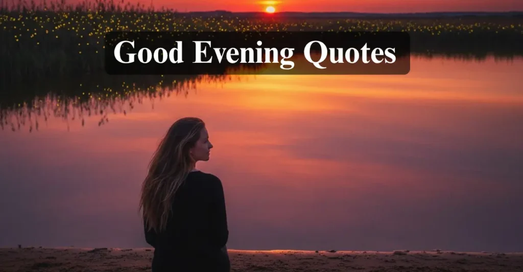 Good Evening Quotes