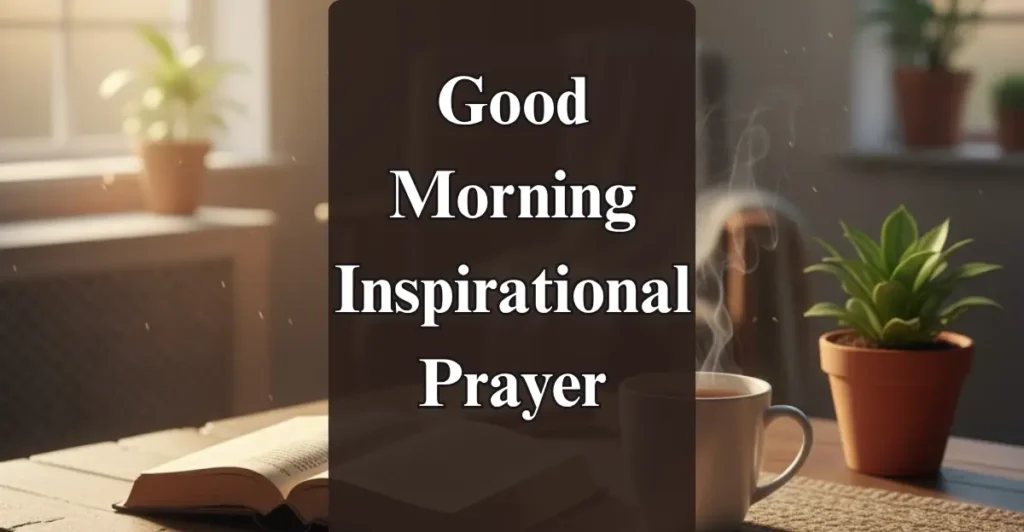 Good Morning Inspirational Prayer