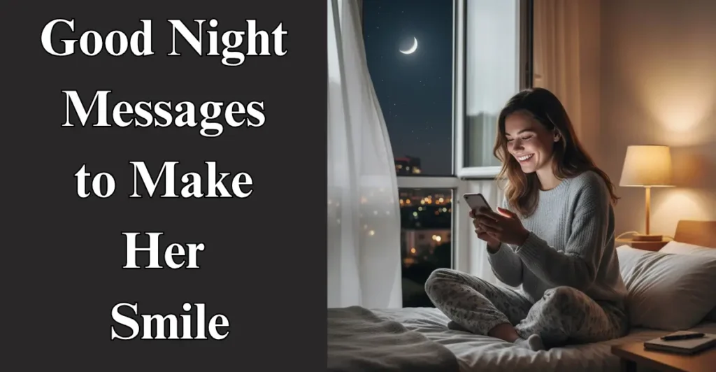Sweet Good Night Messages  for  Girlfriend