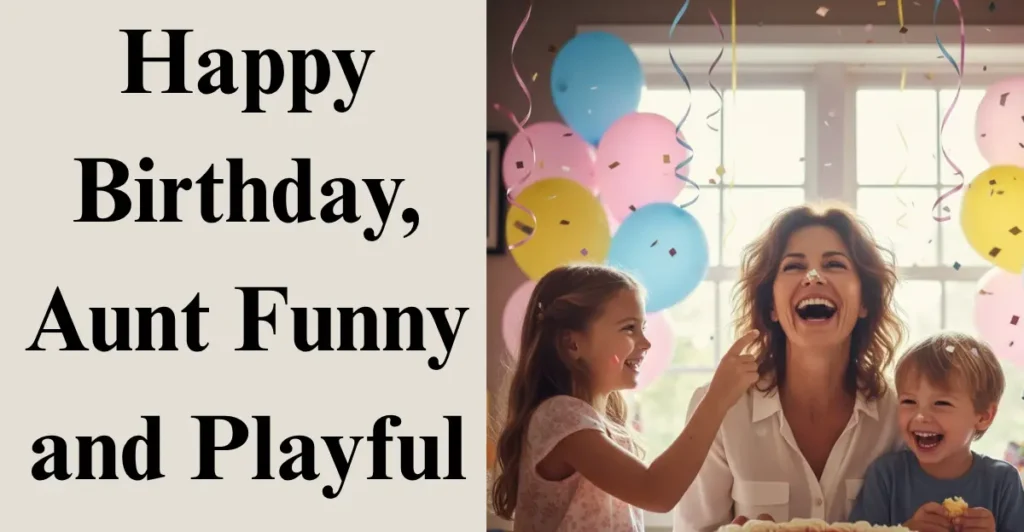 Happy Birthday, Aunt Funny and Playful