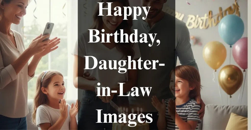 Happy Birthday, Daughter-in-Law Images