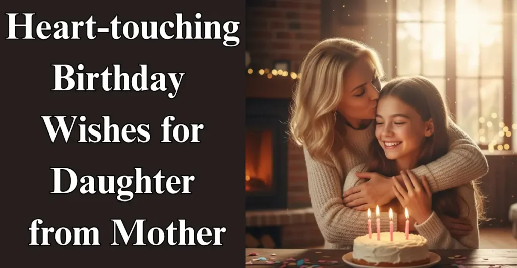 Heart-touching Birthday Wishes for Daughter from Mother
