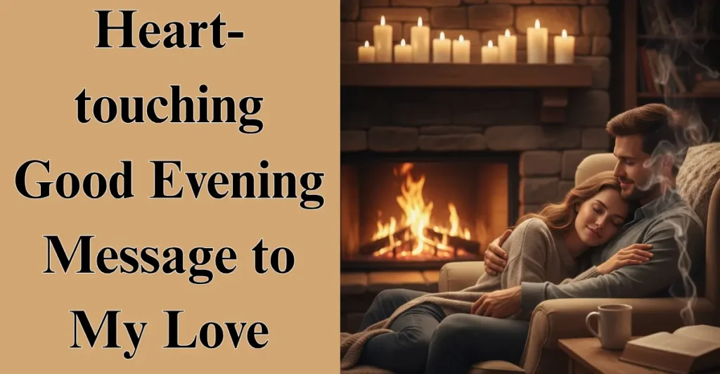 Heart-touching Good Evening Message to My Love: Warm Your Lover’s Heart