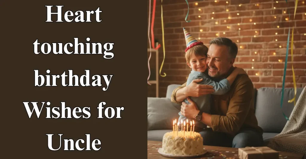 Heart touching birthday Wishes for Uncle