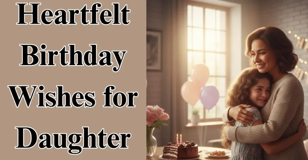 Heartfelt Birthday Wishes for Daughter
