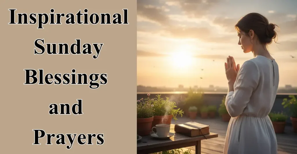 Inspirational Sunday Blessings and Prayers