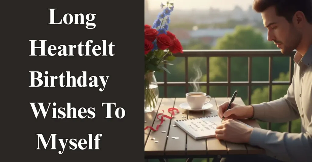 Long Heartfelt Birthday Wishes To Myself | Happy Birthday to Me Quotes