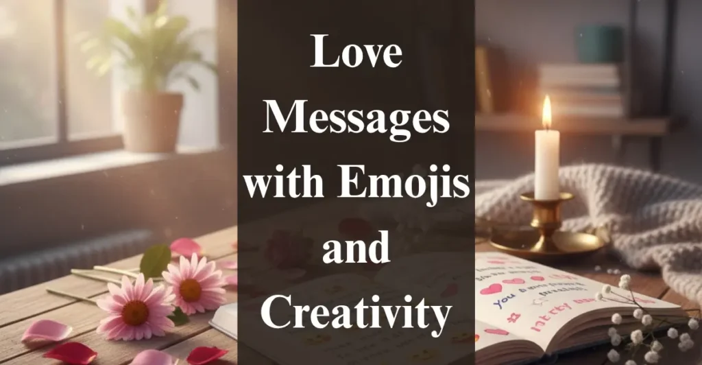 Love Messages with Emojis & Creativity