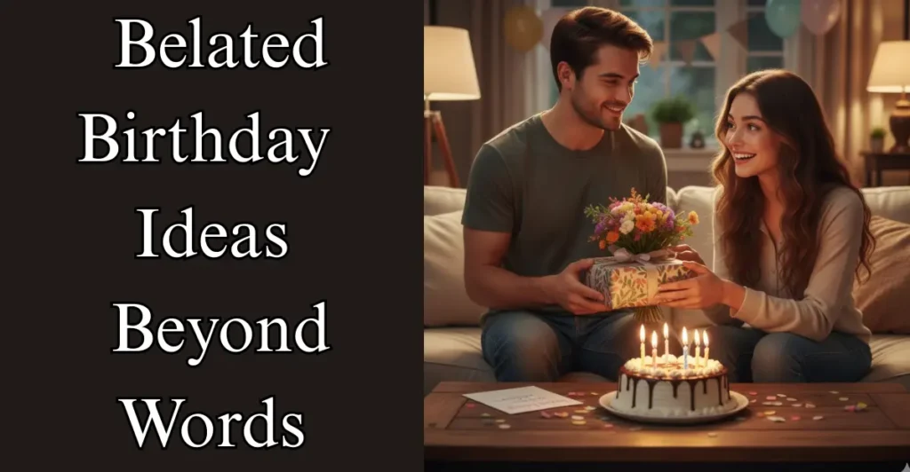 Make It Up to Her: Belated Birthday Ideas Beyond Words