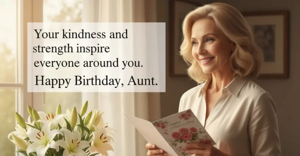 Motivational Happy Birthday Aunt