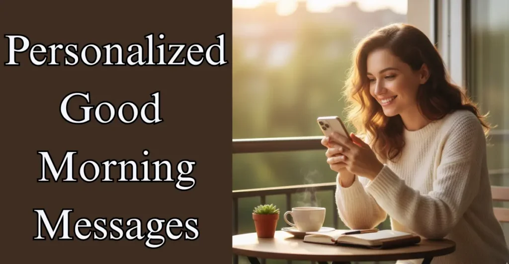 Personalized Good Morning Messages