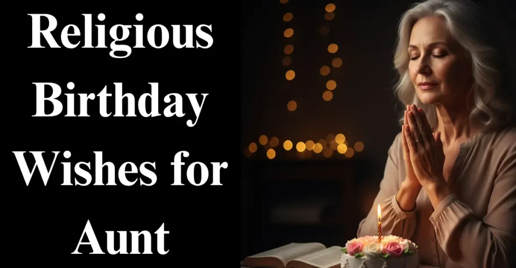 Religious Birthday Wishes for Aunt