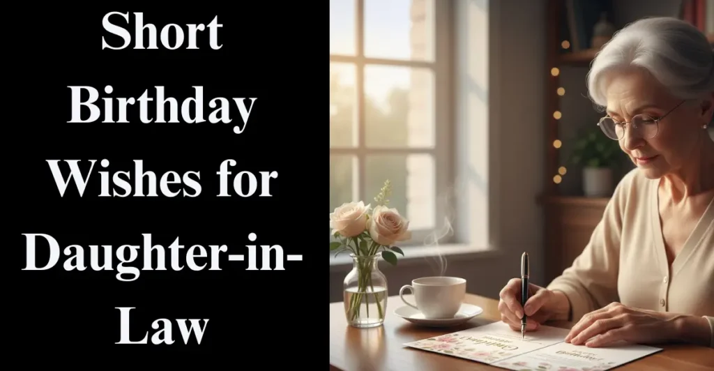 Short Birthday Wishes for Daughter-in-Law