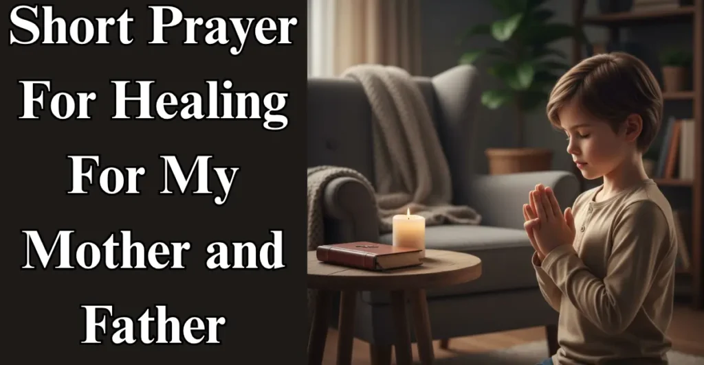 Short Prayer For Healing For My Mother/Father