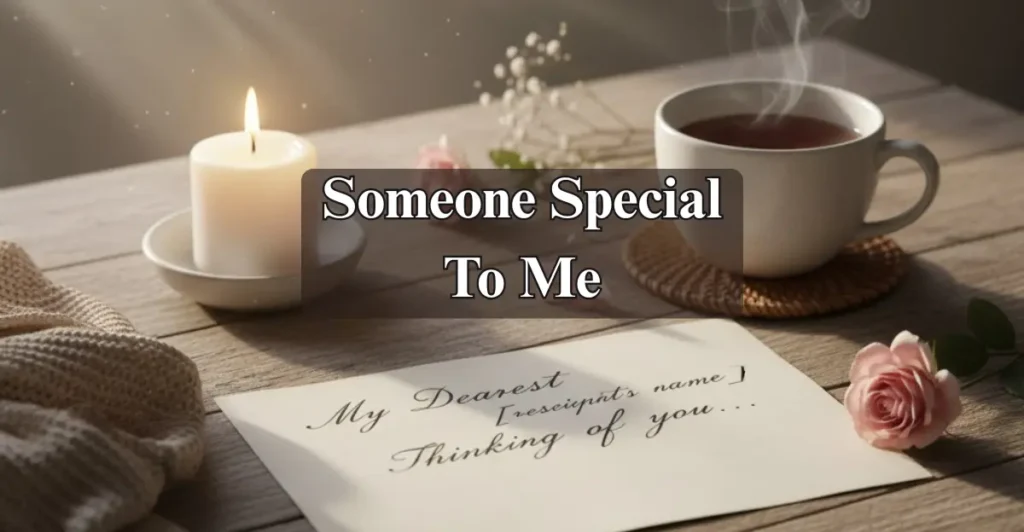 Someone Special To Me