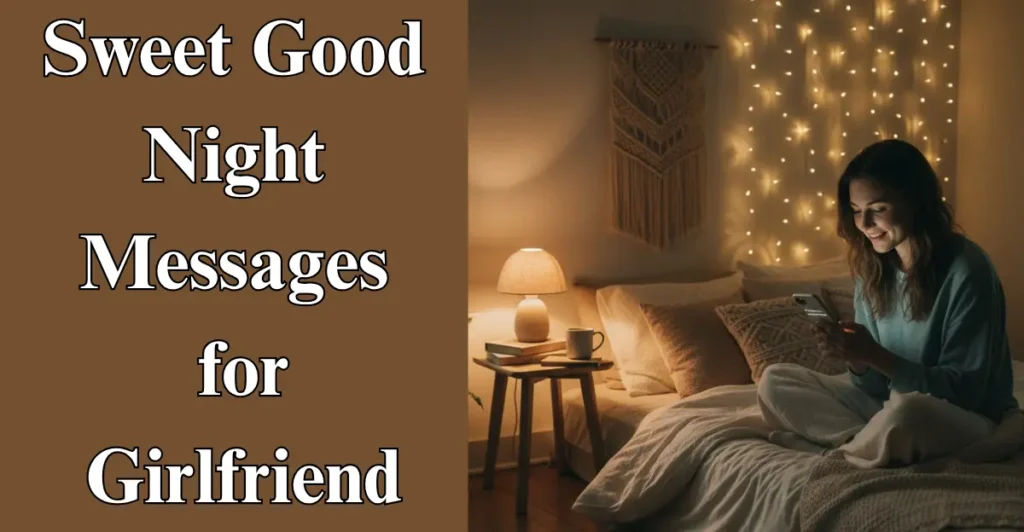 Sweet Good Night Messages for Girlfriend