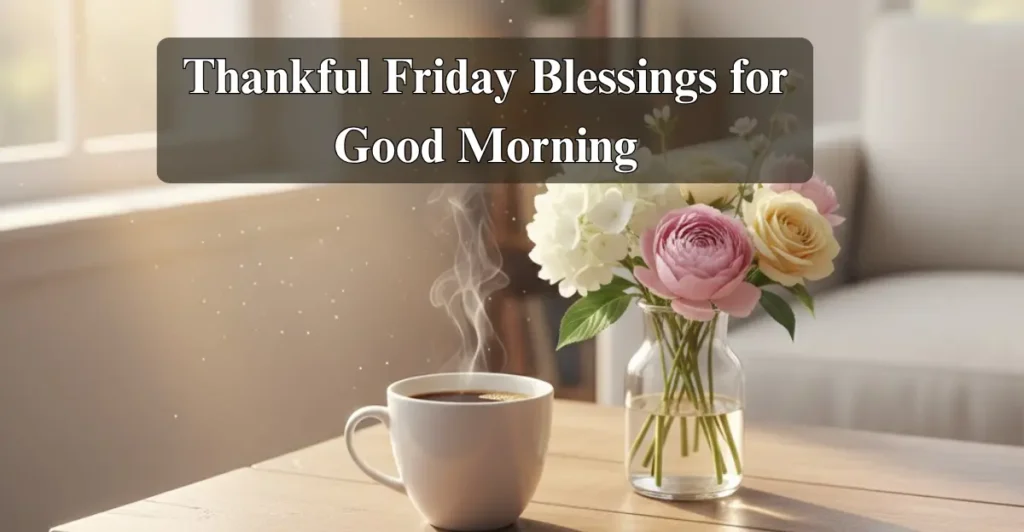 Thankful Friday Blessings for Good Morning