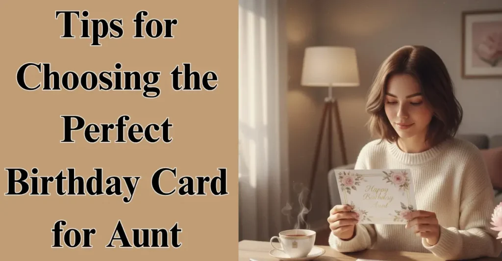  Tips for Choosing the Perfect Birthday Card for Aunt
