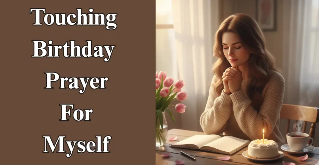 Touching Birthday Prayer For Myself