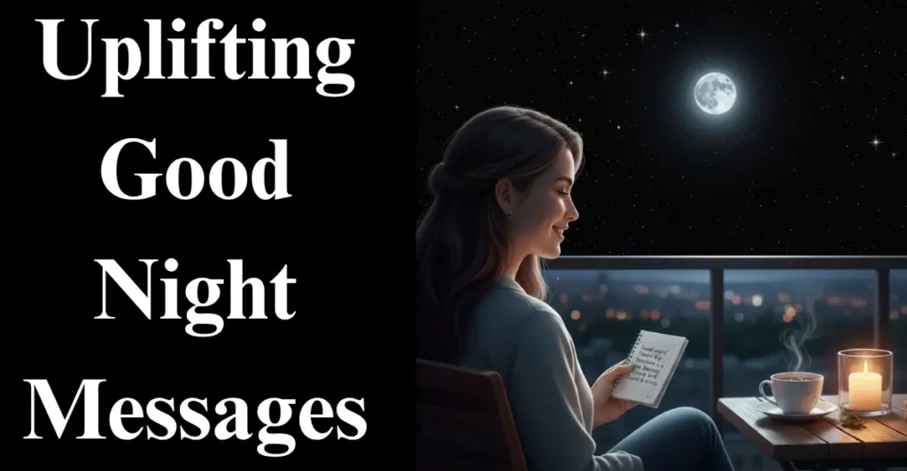 Uplifting Good Night Messages