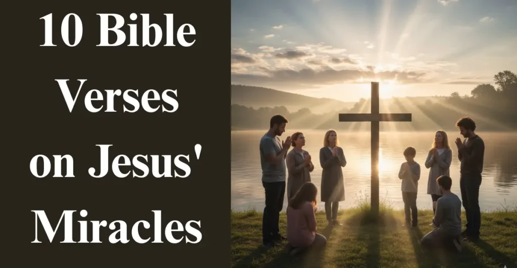 10 Bible Verses on Jesus' Miracles