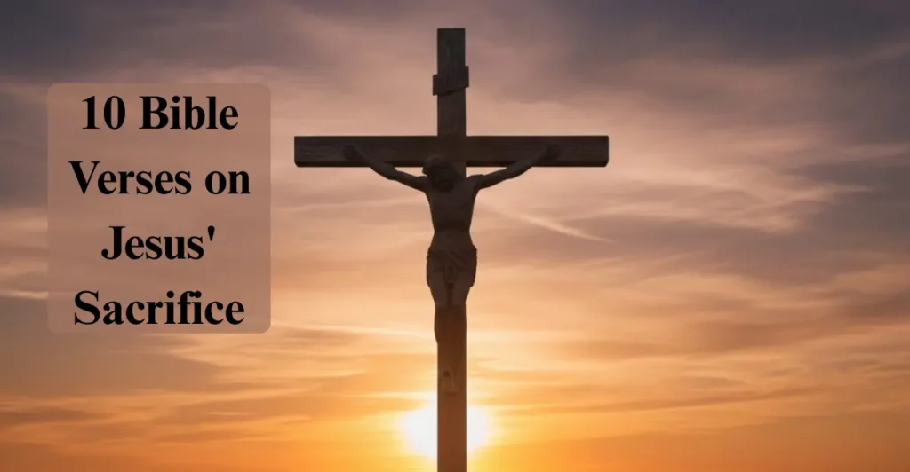 10 Bible Verses on Jesus' Sacrifice