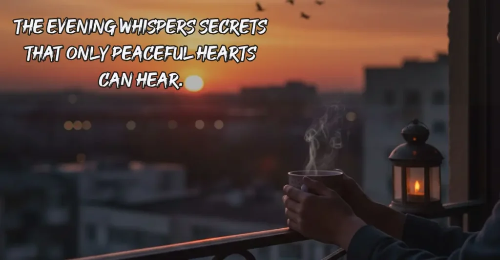 150+ Good Evening Quotes for a Blessed Evening