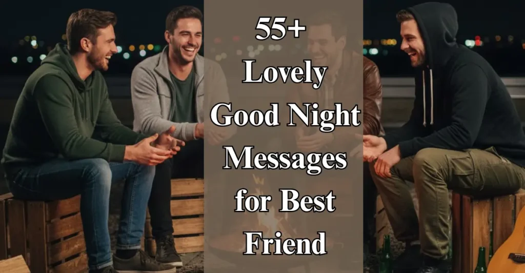 55+ Lovely Good Night Messages for Best Friend