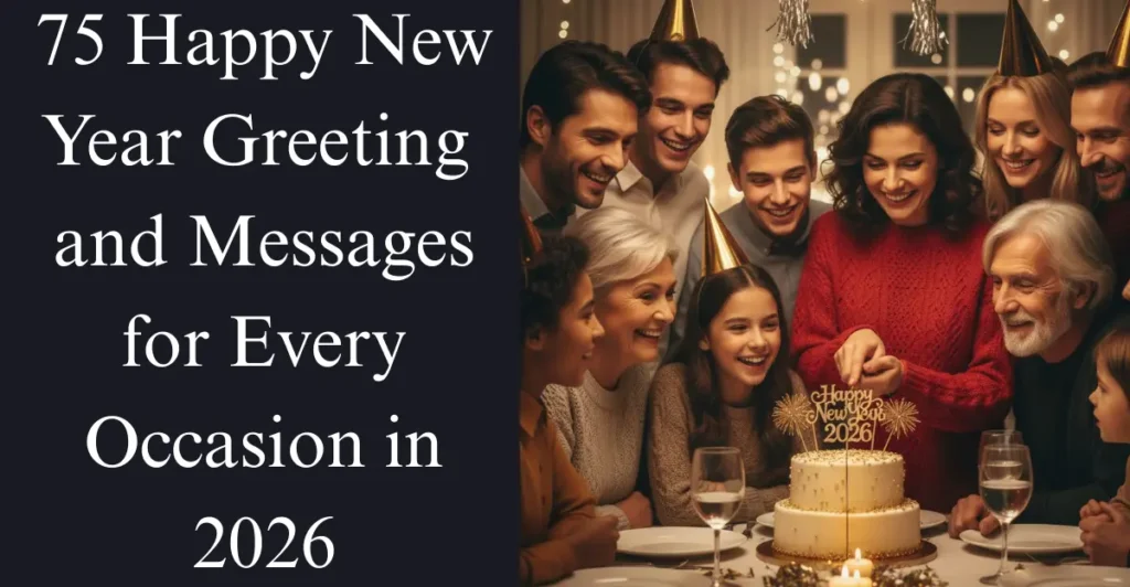 75 Happy New Year Greeting and Messages for Every Occasion in 2026