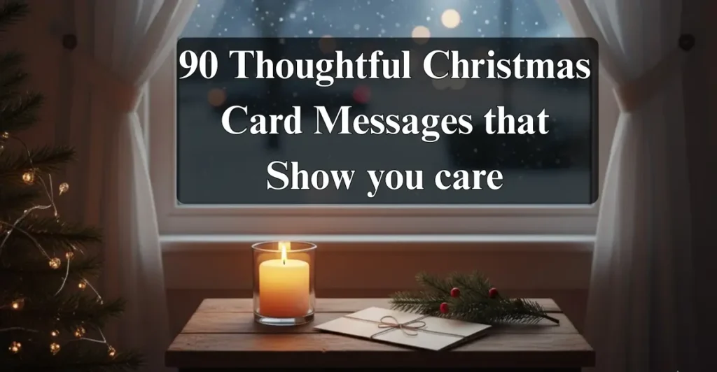 90 thoughtful Christmas card messages that show you care