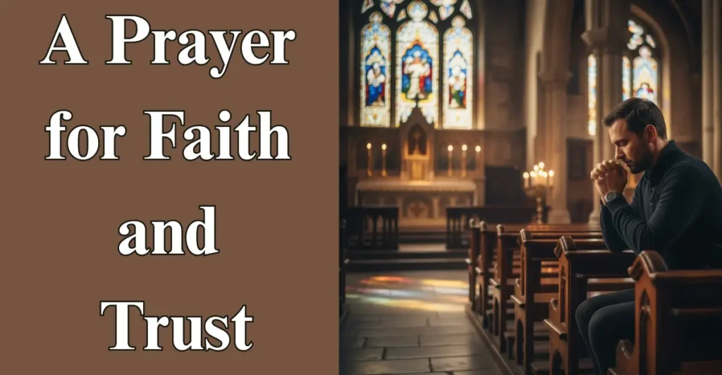 A Prayer for Faith and Trust