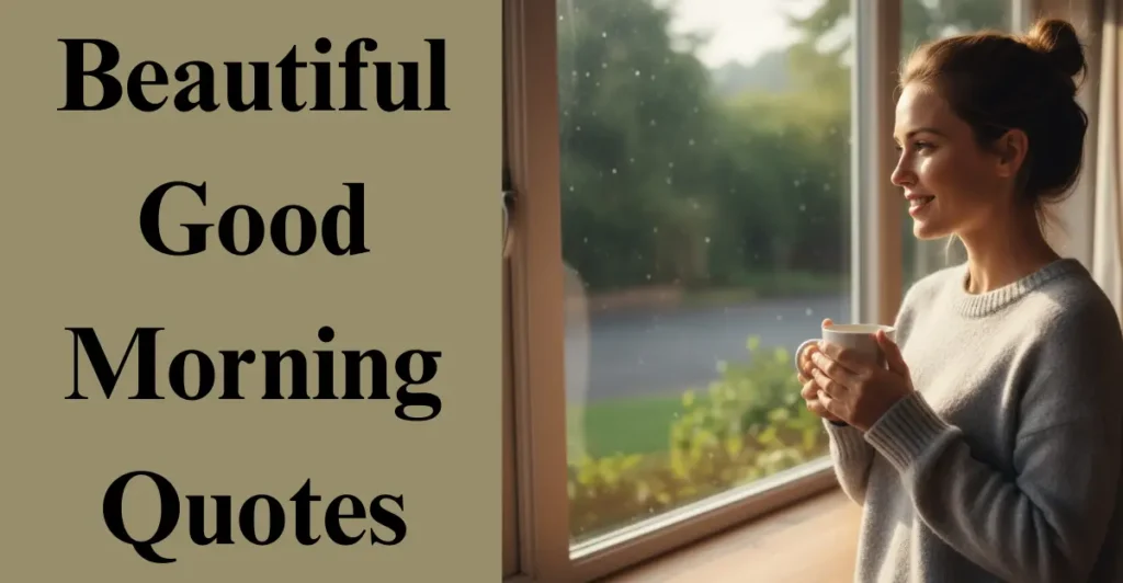 Beautiful Good Morning Quotes