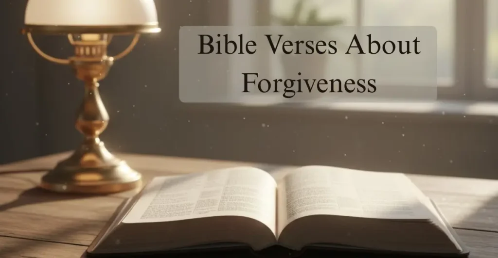Bible Verses About Forgiveness
