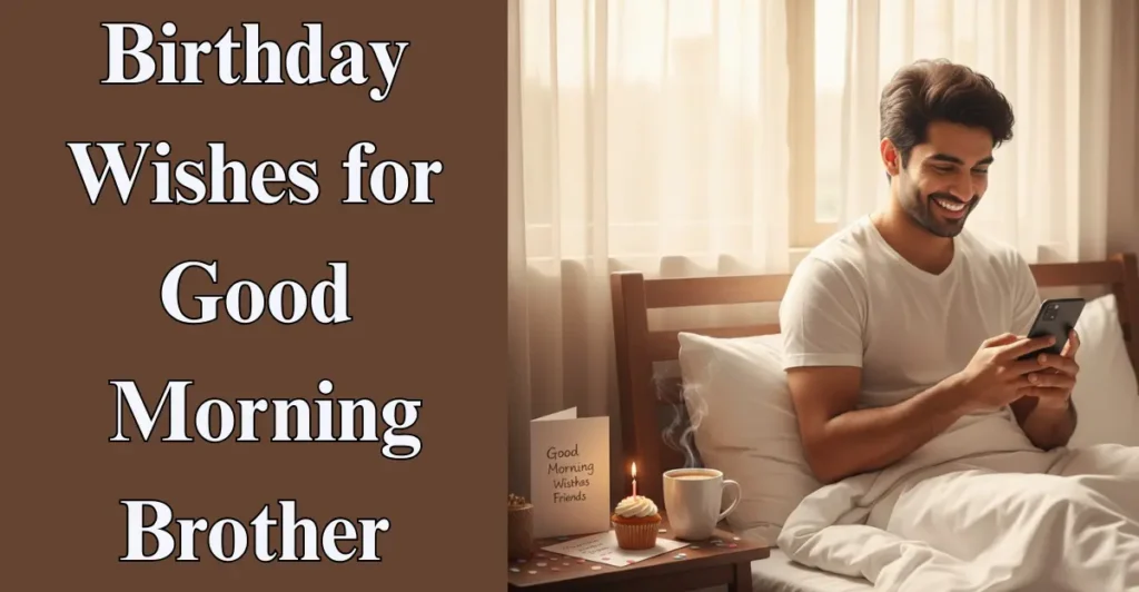 Birthday Wishes for Good Morning Brother