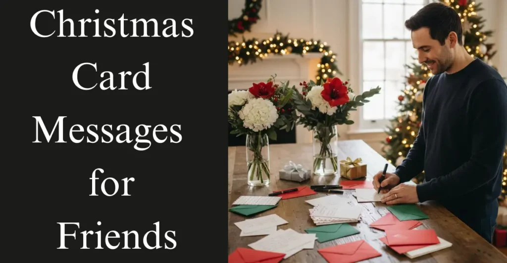 Christmas Card Messages for Friends