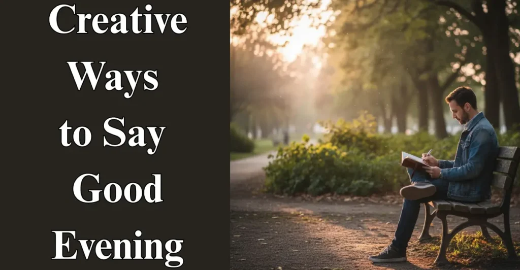 Creative Ways to Say Good Evening